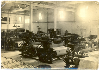 Photograph - Textile Machinery, Fred Murgatroyd, c.1920s