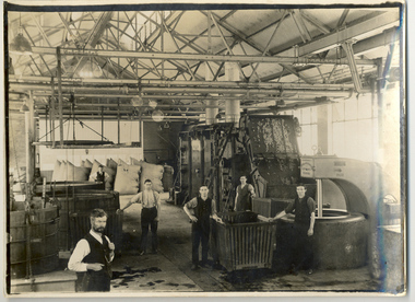 Photograph, Federal Mill: dyeing room c.1918-1920