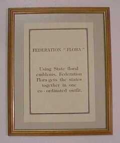 Label, Federation Flora