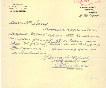 Letter