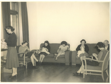 Photograph, Reading room, R S & S Mill