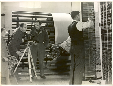 Photograph, Warping machine R S & S