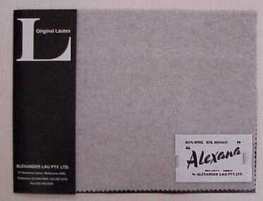 Sample, Textile, "Alexana"