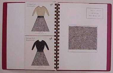 Book, Cloth Sample, Pure Wool Skirtings