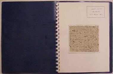 Book, Cloth Sample