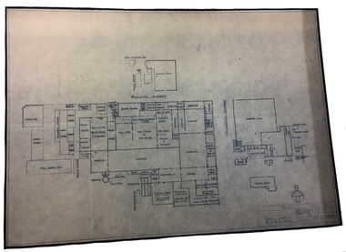 Archive - Architectural Plan, Plant Layout: R S & S Mill, 1973