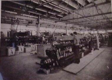 Photograph, Leesona Winders, Worsted Division, Federal Woollen Mills, Geelong