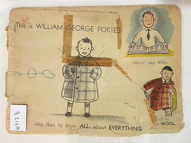 Book, Willie's Wollies, 1950s