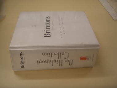 Book, Carpet Sample, Brintons Fine Carpets The Highmont Collection