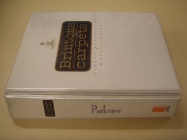 Book, Carpet Sample, Brintons Carpets Parkview