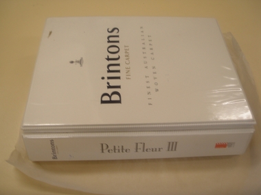 Book, Carpet Sample, Petite Fleur III