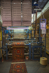Machine - Axminster Carpet Loom, Brintons Ltd (UK), c. 1910