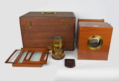 Machine - Sliding Box Plate Camera, 1866-1882