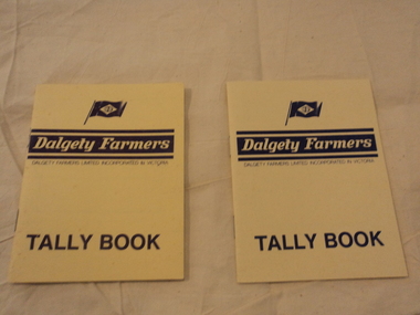 Tally Books, Dalgety Farmers Tally book