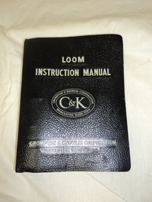 Book, Loom instruction manual