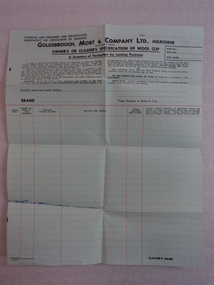 Waybill, 1940
