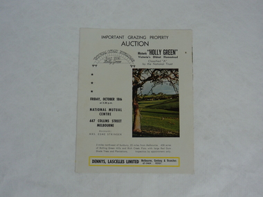 Catalogue, Holly Green
