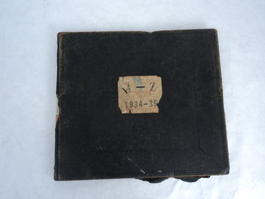 Ledger, 1934-1935
