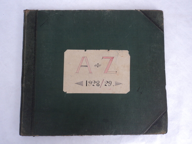 Ledger, 1928-1929