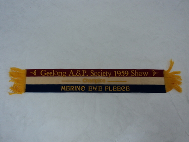 Memorabilia - Ribbon, 1959