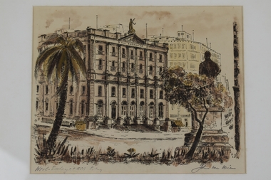 Artwork, Sydney Wool Exchange, 1851, 1851