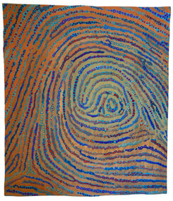 Quilt, Ms Suzanne Reid, Klimt Print #2, 2017