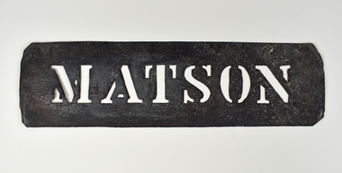 Stencil - MATSON