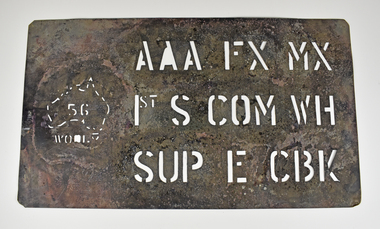 Wool Classifier Stencil