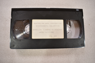 Video recording, Australian Wool Corporation Bicentennial Collection 1988, 1988