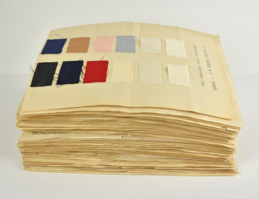Fabric Sample Book, The New Fashion, 1933