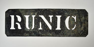 Stencil - RUNIC