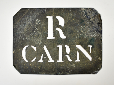Stencil - R CARN