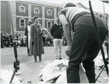 Photograph, Queen Elizabeth II visit to Geelong, 1988