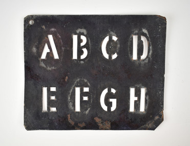 Stencil - ABCDEFGH