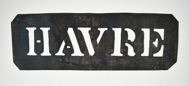 Stencil - HAVRE