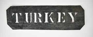 Stencil - TURKEY