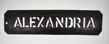 Stencil - ALEXANDRIA