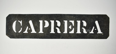 Stencil - CAPRERA