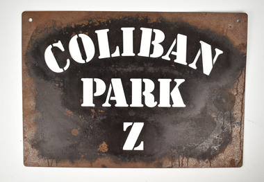 Stencil - COLIBAN PARK Z