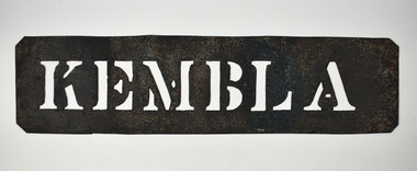 Stencil - KEMBLA