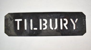 Stencil - TILBURY