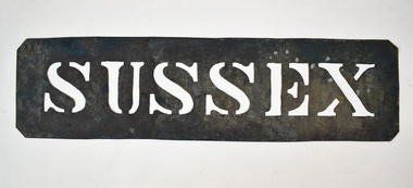 Stencil - SUSSEX