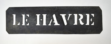 Stencil - LE HAVRE