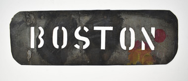 Stencil - BOSTON