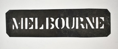 Stencil - MELBOURNE