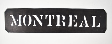 Stencil - MONTREAL