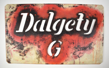 Stencil - DALGETY G