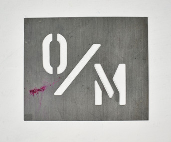 Stencil -  O/M