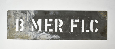 Stencil -  B MER FLC