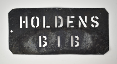 Stencil -  HOLDENS BIB